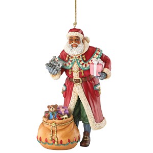 Ebony Visions-Father Christmas Ornament 2015