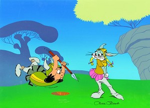 Chuck Jones-Kill Da Wabbit (hand-Signed)