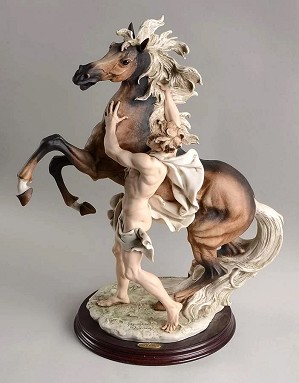 Giuseppe Armani-Freedom - Man and Horse
