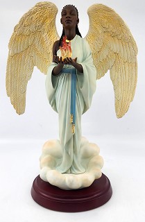Ebony Visions_Hope - Deluxe  Blackshear Circle 2006 Membership Figurine And Kit Blemished