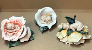 Giuseppe Armani-Baby and Flower Set