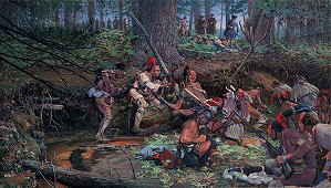 John Buxton-Ambush 1725 at Lovewell Pond MASTERWORK EDITION ON