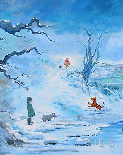 Peter / Harrison Ellenshaw-Winter In The 100 Acre Wood Winnie The Pooh