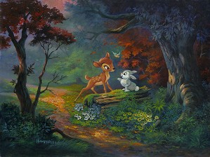 Michael Humphries-A Friendship Blossoms From The Movie Bambi