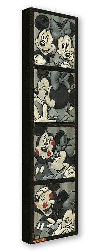 Trevor Carlton-Photo Booth Kiss From Mickey and Minnie