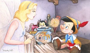 Michelle St Laurent-Brave Truthful and Unselfish - From Disney Pinocchio 