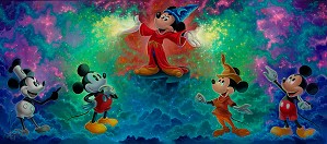 Jared Franco-Mickey's Colorful History From Mickey Mouse