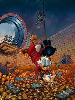 Rodel Gonzalez-Diving in Gold From Scrooge McDuck