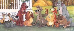 Michelle St Laurent-A Dogs Life - From Disney Lady and The Tramp 