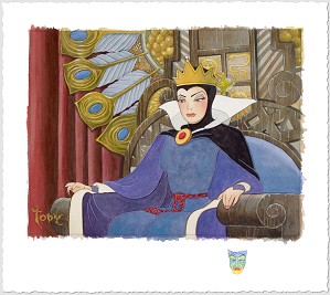 Toby Bluth-Face Of Evil Snow White Evil Queen