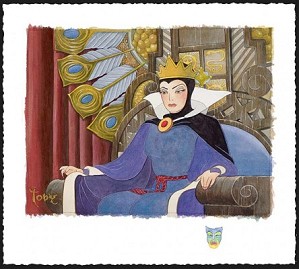 Toby Bluth-Face Of Evil Deluxe Snow White Evil Queen