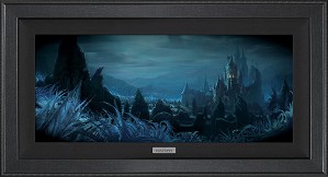 Disney Concepts-Shadows of Beast's Castle Framed