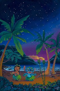 Disney Fine Art - Surf Rider Stitch