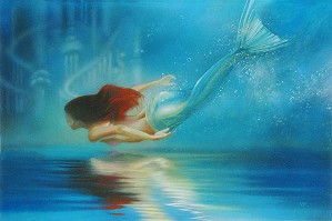 John Rowe-Underwater Princess - From Disney The Little Mermaid