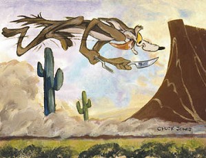 Chuck Jones-Desert Duo Willie Coyote