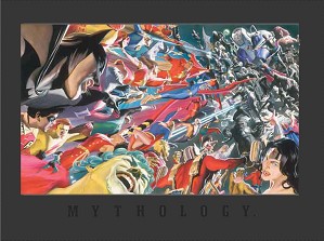 Alex Ross-Mythology: Good vs. Evil Artist Proof