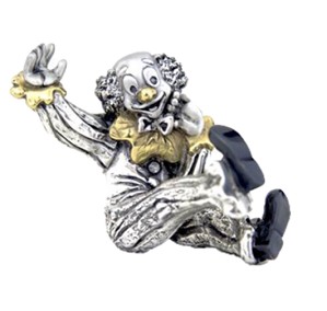 Dargenta-Silver Clown Figurine