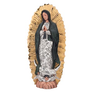 Dargenta-Silver Virgin of Guadalupe Gold Solar Rays