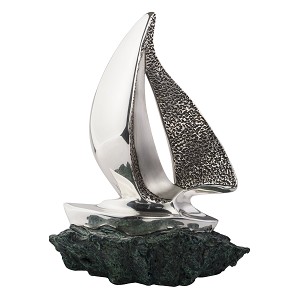 Dargenta-Silver Sailboat Sculpture