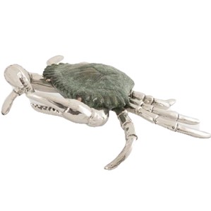 Dargenta-Silver Blue Crab Statue