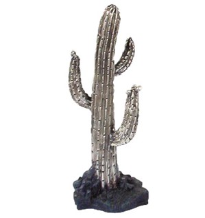 Dargenta-Silver Saguaro Cactus Figurine