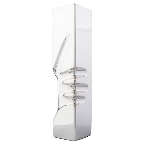 Dargenta-Attached Prism Silver Candle Holder