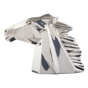 Dargenta-Silver Horse Head Figurine
