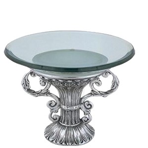 Dargenta-Silver Candy Bowl with glass