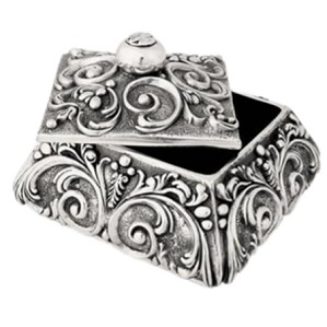 Dargenta-Large Rounded Square Jewelry Box