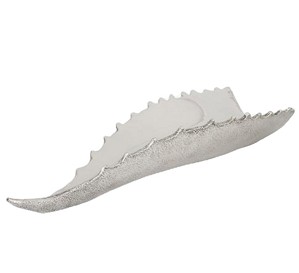 Dargenta-Agave Leaf Silver Fruit Bowl