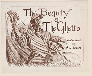 Ernie Barnes-The Beauty Of The Ghetto  Portfolio Cover