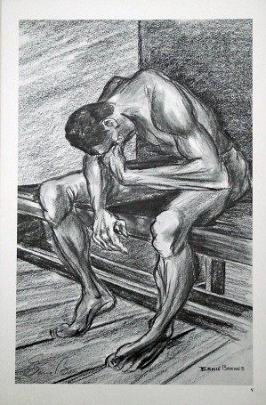 Ernie Barnes-To Know Defeat Artist Signed