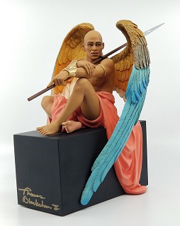 Thomas Blackshear-Angel At Rest Artist Proof Hand Signed By Thomas Blackshear