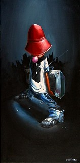Frank Morrison-B-Boy Giclee On Canvas Remarque