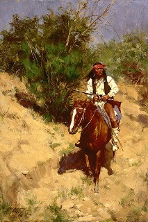 Howard Terpning-APACHE SCOUT