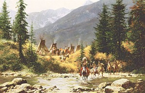 Howard Terpning-CROW COUNTRY