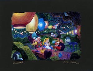 Harrison Ellenshaw-Mad Hatters Tea Party - From Disney Alice in Wonderland