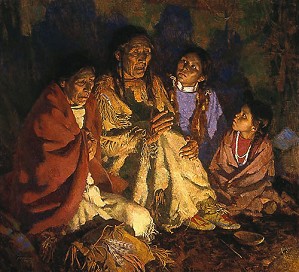 Howard Terpning-GRANDFATHER SPEAKS