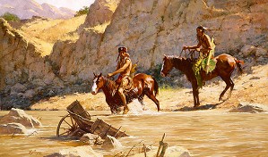Howard Terpning-The Rivers Gift MASTERWORK EDITION ON