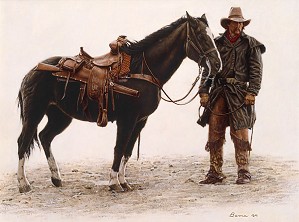 James Bama-Heading For The High Ground Limited Edition Canvas