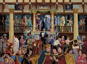 James Christensen-All The World's A Stage