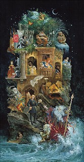 James Christensen-Shakespearean Fantasy MASTERWORK EDITION ON