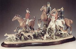 Lladro-Fox Hunt