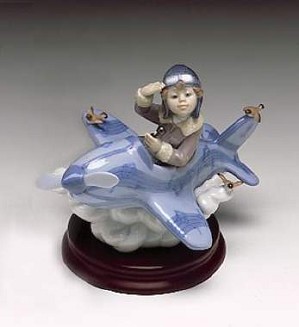 Lladro-Over The Clouds
