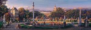 Cao Yong-The Luxembourg Garden Artist Proof