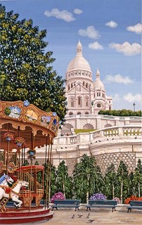 Liudmila Kondakova-Carousel A Sacre Coeur