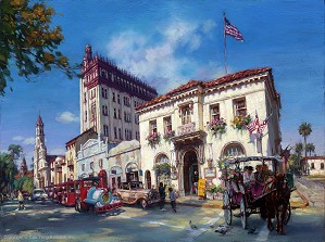 Cao Yong-Life In St. Augustine, Fl Artist Proof