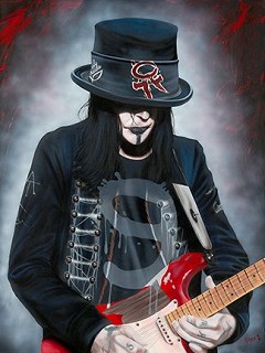 Stickman-He's The Blood Stain on the Stage - Mick Mars