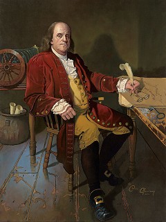 Dean Morrisey-Ben Franklin Patriot and Renaissance Man MASTERWORK EDITION ON