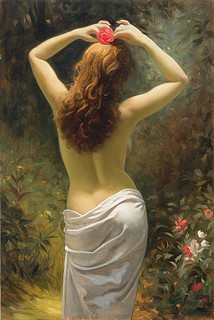 Arian-In the Garden Giclee On Canvas